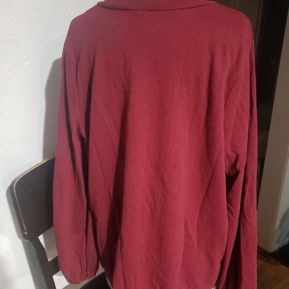 Old Navy Mock Neck Long Sleeve Blouse - Picture 3 of 5